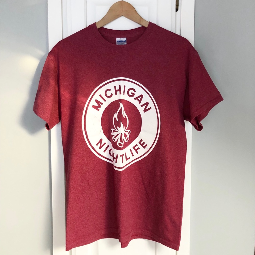 Gildan || Michigan Nightlife Cotton Blend Tee